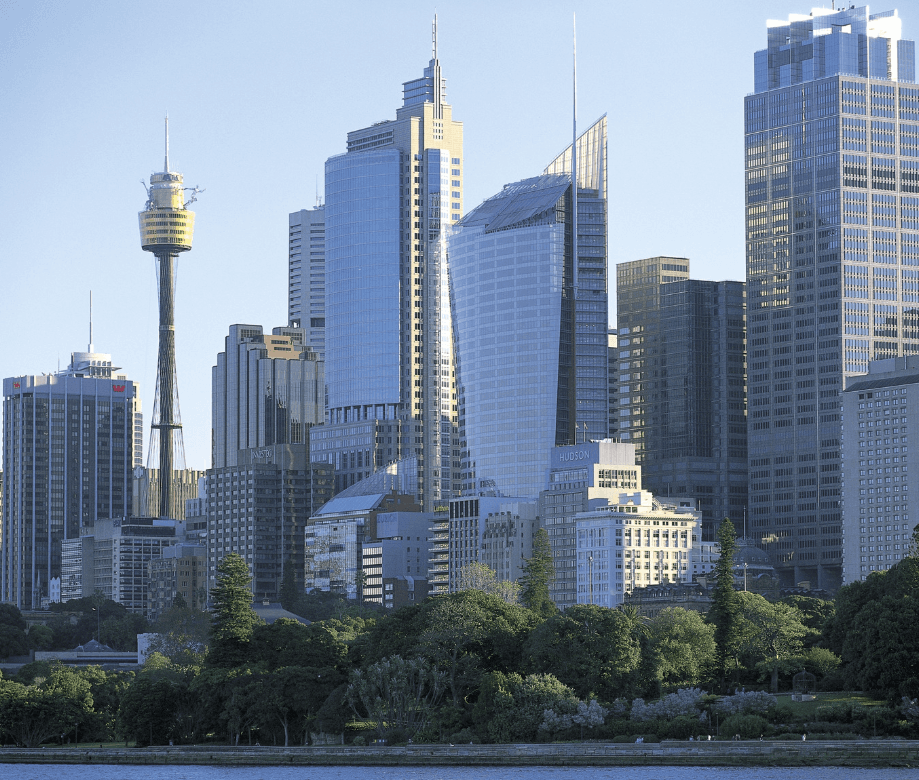 Sydney city skyline